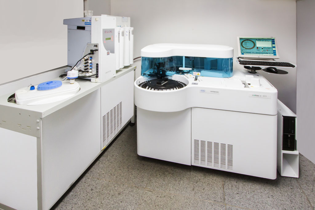 Equipamentos para exames de Bioquímica - Santé Laboratório Veterinário | Brasília-DF
